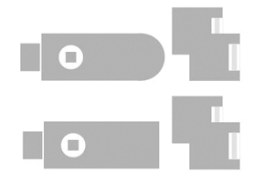 Glastürbeschlag von sLINE Glastürbeschlag von sLINE