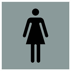 sLINE Hinweiszeichen Frauen